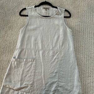 Linen short dress